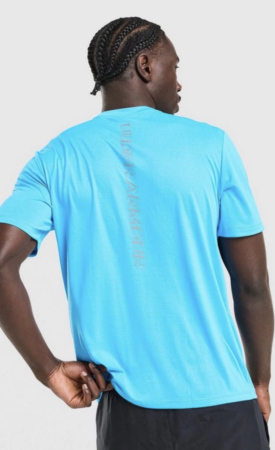 T-SHIRT UA BLEU